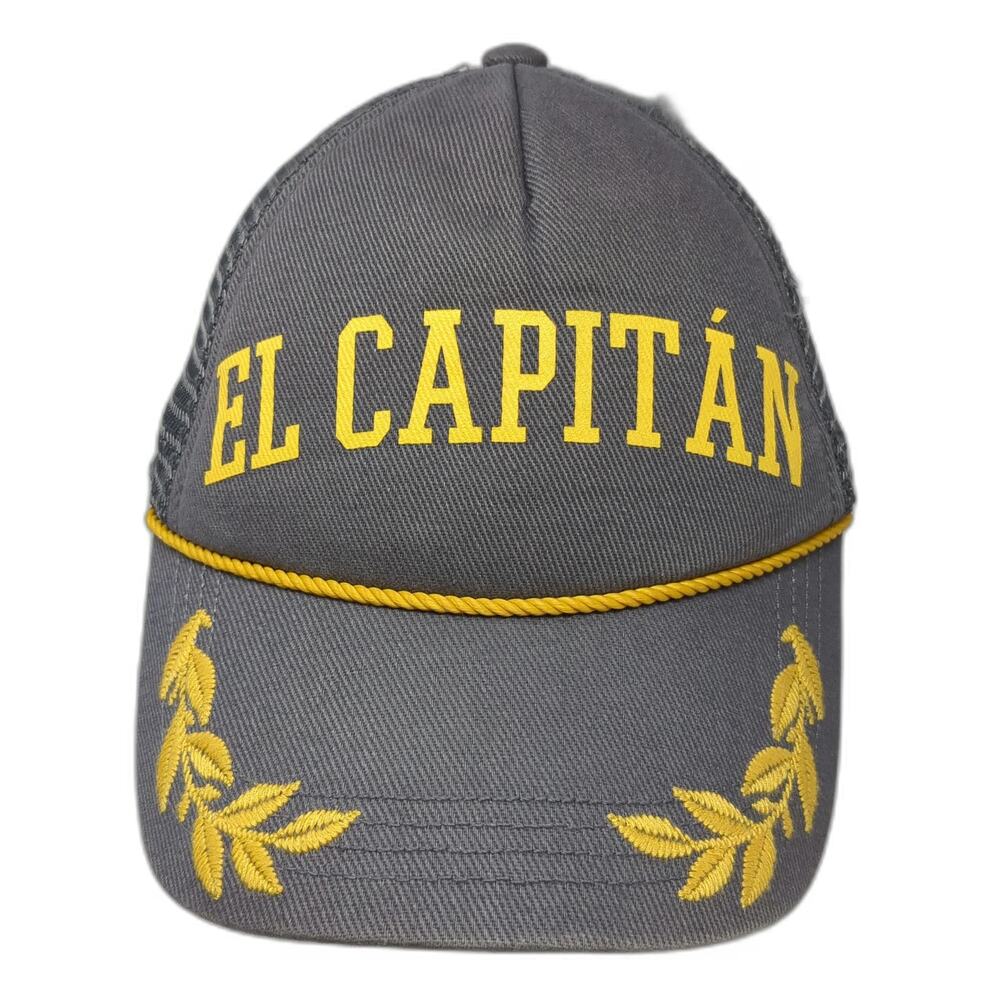 American Eagle Outfitters Trucker Hat Gray One Size El Capitan Rope Snapback Hat
